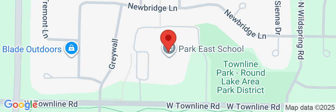 Map of Park Campus, 400 W. Townline Road, Round Lake, IL 60073